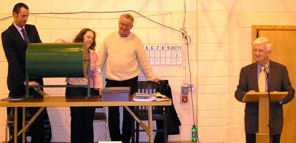 The Winning Ticket is drawn The Winning Ticket is drawn