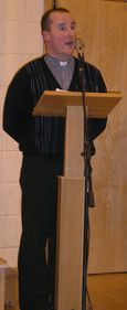 Fr.Padriag (Administrator of the parish) says thank you for the great support for the draw Fr.Padriag (Administrator of the parish) says thank you for the great support for the draw