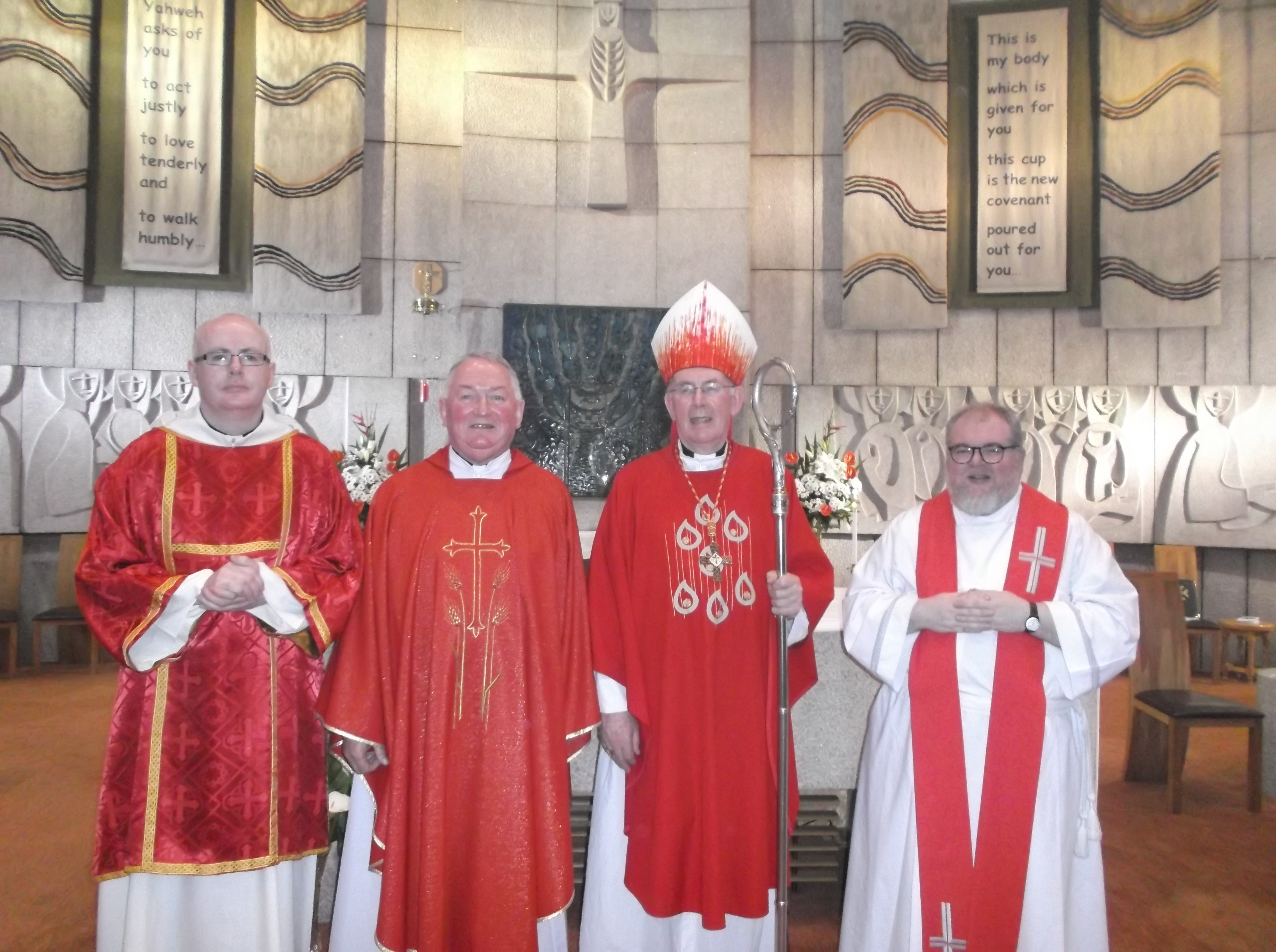 priests deacon and cardinal