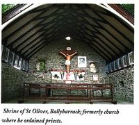 St. Oliver's Shrine, Ballybarrack