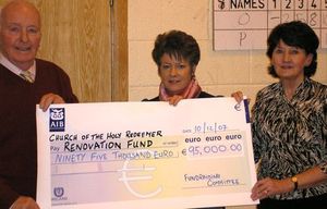 The proceeds of the draw are presented The proceeds of the draw are presented